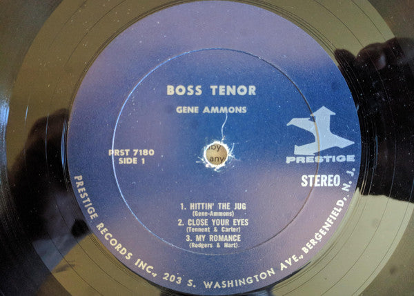 Gene Ammons : Boss Tenor (LP, Album, RE)