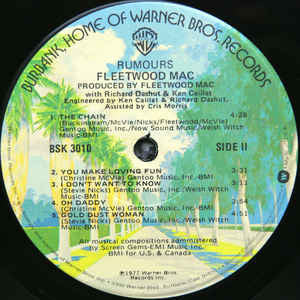 Fleetwood Mac : Rumours (LP, Album, Club, Win)