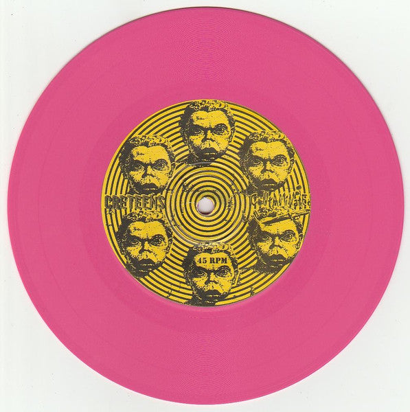 Creteens : 4-Track Blues (7", EP, Pin)