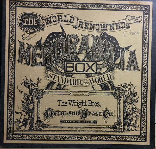 The Wright Brothers Overland Stage Company : Memorabilia Box (2xLP, Box)