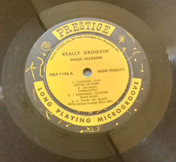 Willis Jackson : Really Groovin' (LP, Album, Mono)