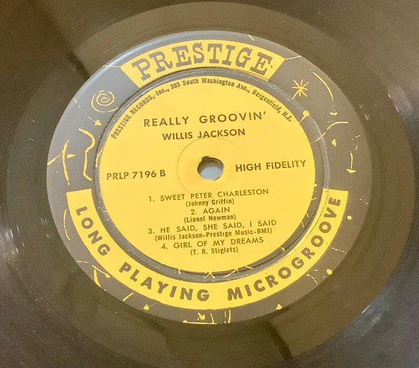 Willis Jackson : Really Groovin' (LP, Album, Mono)