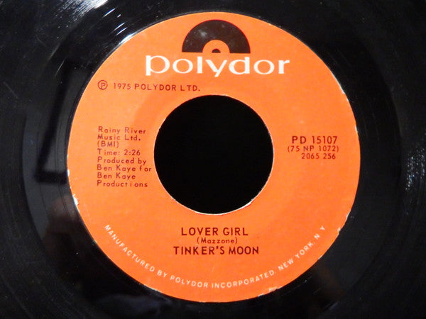 Tinker's Moon : Ooh Baby, Baby (7", Styrene)