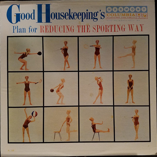 The Tony Aless Quartet, Rosemary Rice : Good Housekeeping's Plan For Reducing The Sporting Way (LP, Album, Mono)