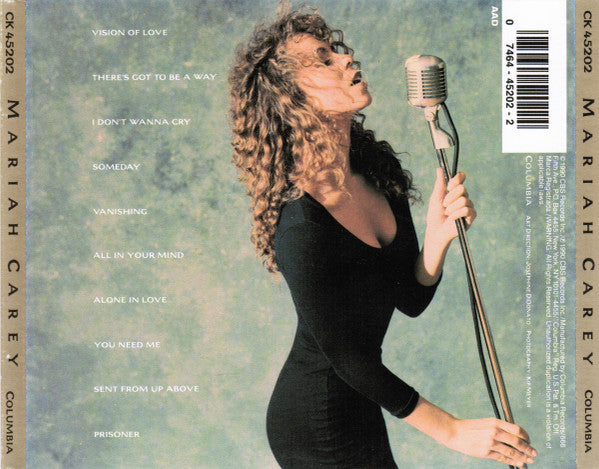 Mariah Carey : Mariah Carey (CD, Album, Gol)