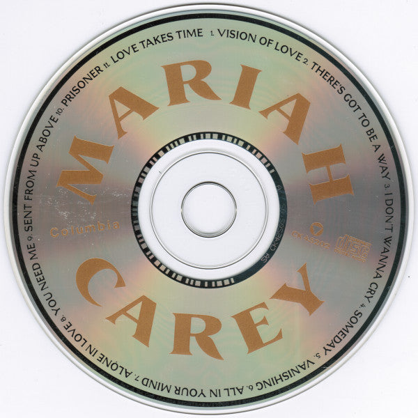 Mariah Carey : Mariah Carey (CD, Album, Gol)