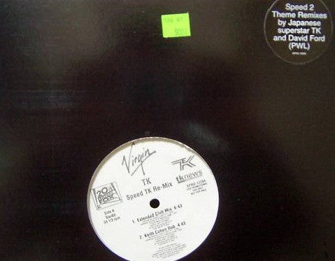 Tetsuya Komuro : Speed TK Re-Mix (12", Promo)
