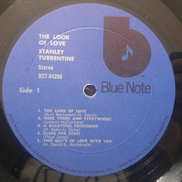 Stanley Turrentine : The Look Of Love (LP, RE)