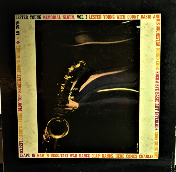 Lester Young With Count Basie Orchestra : Lester Young Memorial Album Vol. 1 (LP, Album, Comp)