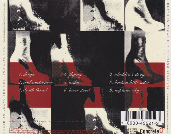 Death In Vegas : The Contino Sessions (CD, Album, RE)
