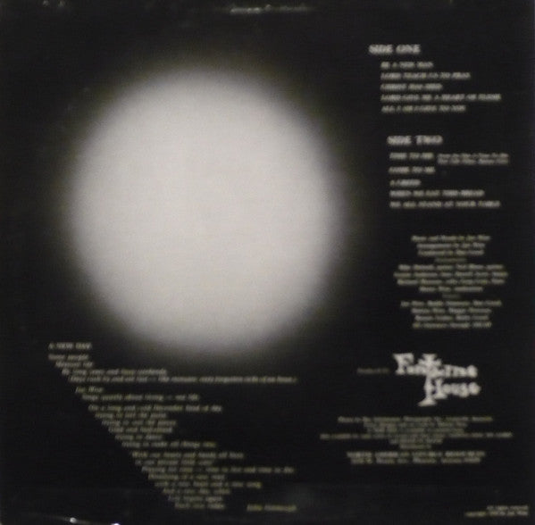 Joe Wise (3) : A New Day (LP, Album)