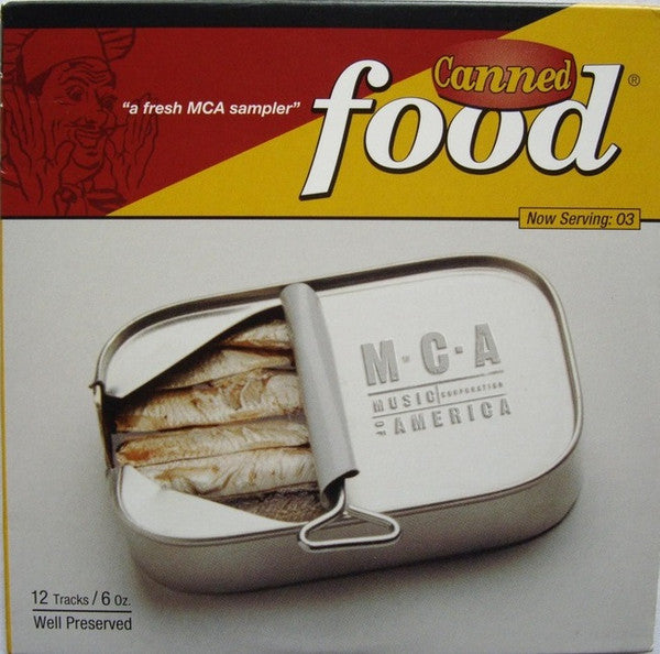 Various : Canned Food - Now Serving:03 (CD, Comp)