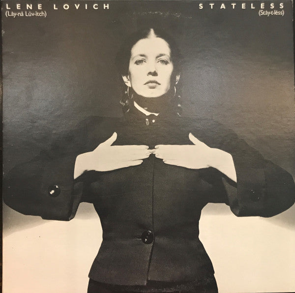 Lene Lovich : Stateless (LP, Album, Car)