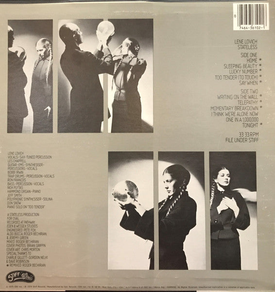 Lene Lovich : Stateless (LP, Album, Car)