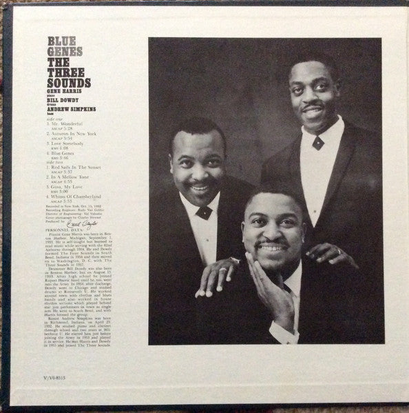 The Three Sounds : Blue Genes (LP, Album)