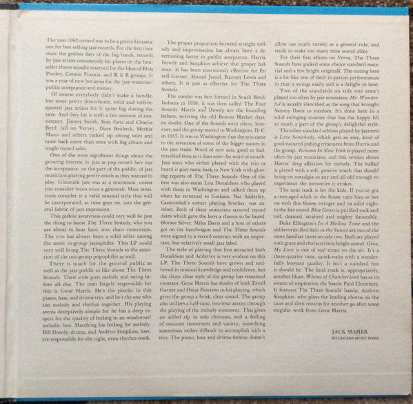 The Three Sounds : Blue Genes (LP, Album)