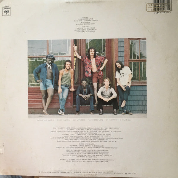 Bruce Springsteen : The Wild, The Innocent, & The E Street Shuffle (LP, Album, RE)
