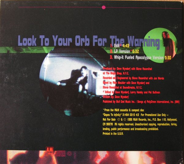 Monster Magnet : Look To Your Orb For The Warning (CD, Single, Promo, Dig)