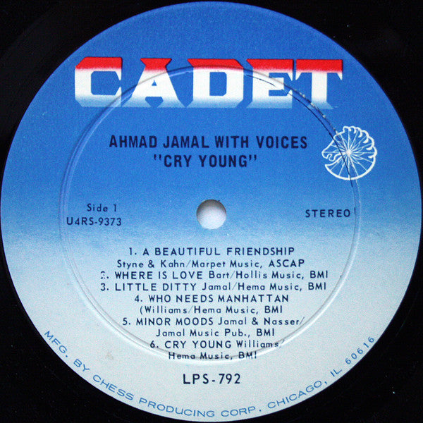 Ahmad Jamal : Cry Young (LP)