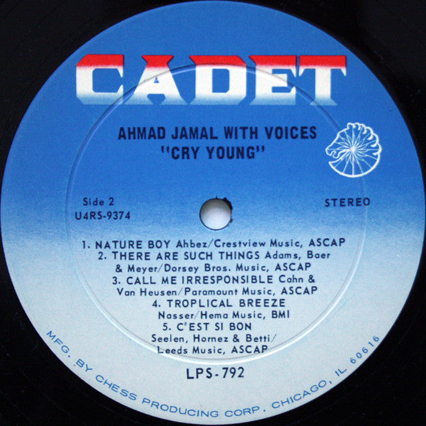 Ahmad Jamal : Cry Young (LP)