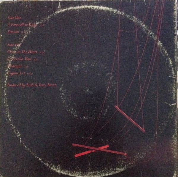 Rush : A Farewell To Kings (LP, Album, Gat)