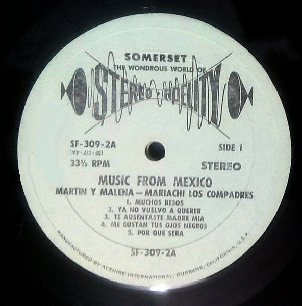 Various : Music From Mexico (Box + 3xLP, Comp)