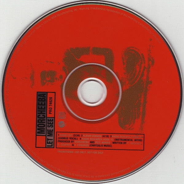Morcheeba : Let Me See (CD, Maxi, Promo)