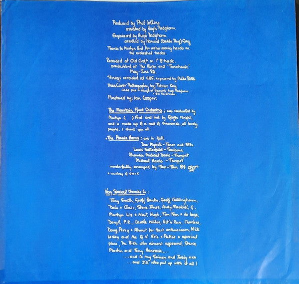 Phil Collins : Hello, I Must Be Going! (LP, Album, Gat)