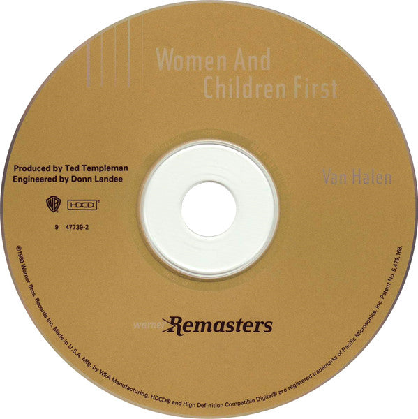Van Halen : Women And Children First (HDCD, Album, RE, RM, RP)