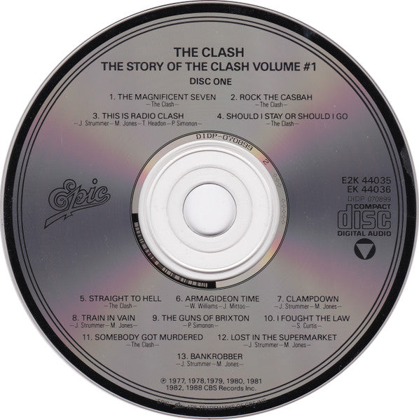 The Clash : The Story Of The Clash Volume 1 (2xCD, Comp)
