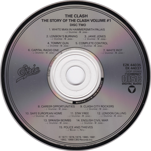 The Clash : The Story Of The Clash Volume 1 (2xCD, Comp)