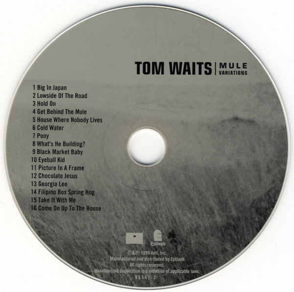Tom Waits : Mule Variations (CD, Album, Dis)
