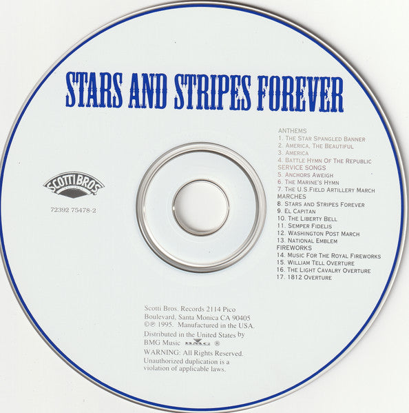 Various : Stars And Stripes Forever (CD)