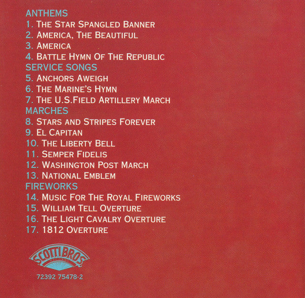 Various : Stars And Stripes Forever (CD)