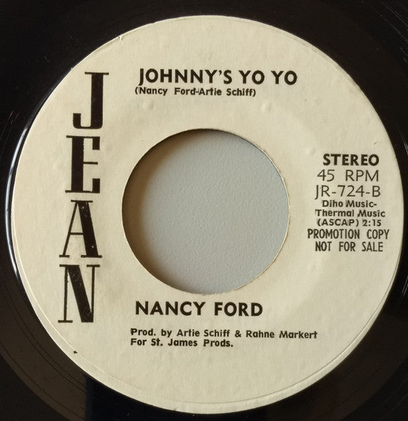 Nancy Ford : Johnny's Yo Yo (7", Promo)