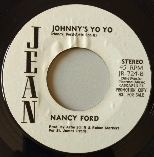 Nancy Ford : Johnny's Yo Yo (7", Promo)