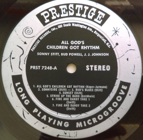 Sonny Stitt / Bud Powell / J.J. Johnson : All God's Children Got Rhythm (LP, Album, Comp)