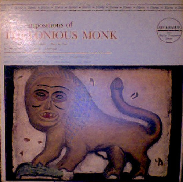 Various : The Compositions Of Thelonious Monk (LP, Album, Comp)