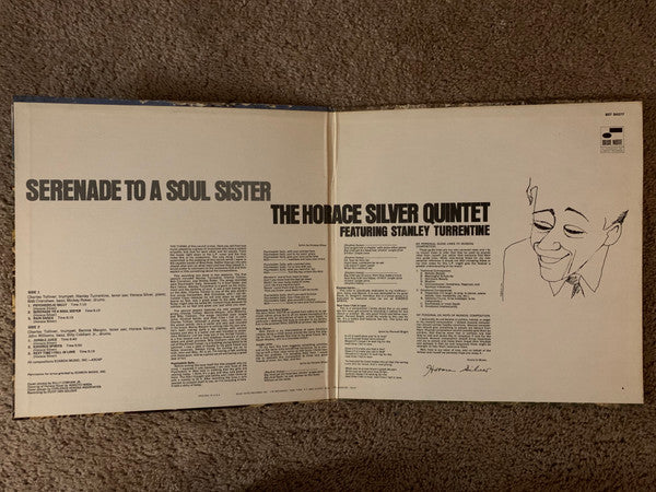 The Horace Silver Quintet Featuring Stanley Turrentine : Serenade To A Soul Sister (LP, Album, Gat)