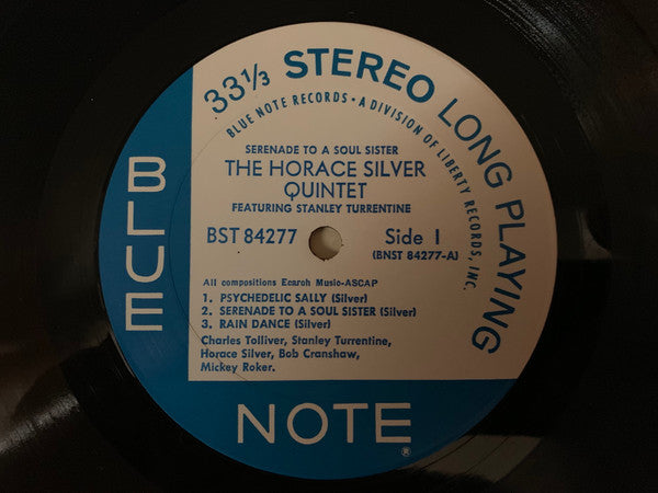 The Horace Silver Quintet Featuring Stanley Turrentine : Serenade To A Soul Sister (LP, Album, Gat)