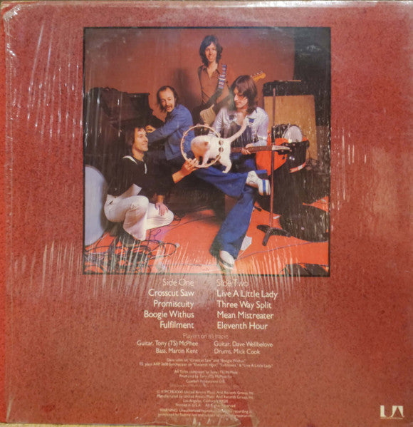 The Groundhogs : Crosscut Saw (LP, Album, Ter)