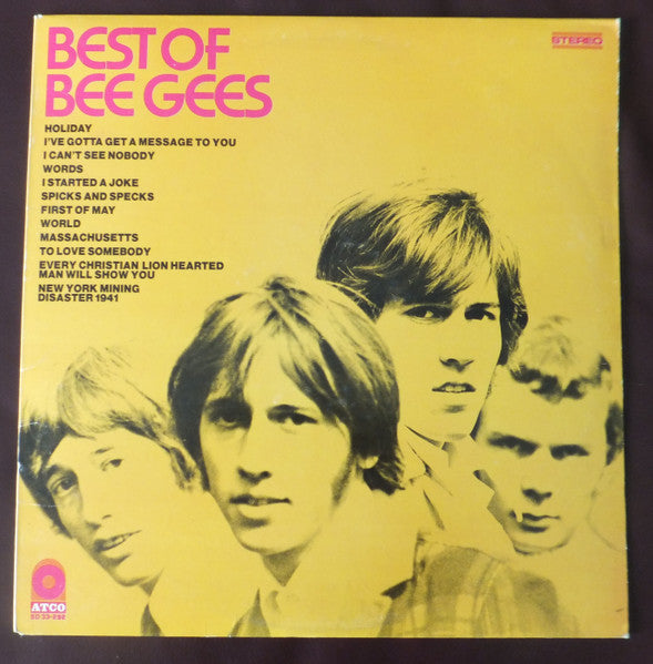 Bee Gees : Best Of Bee Gees (LP, Comp, CTH)