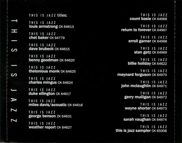 John McLaughlin : This Is Jazz (CD, Comp)