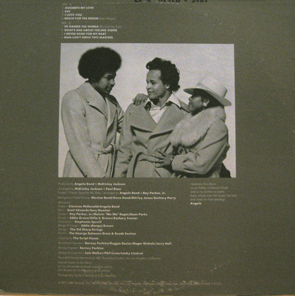 Angelo Bond : Bondage (LP, Album)