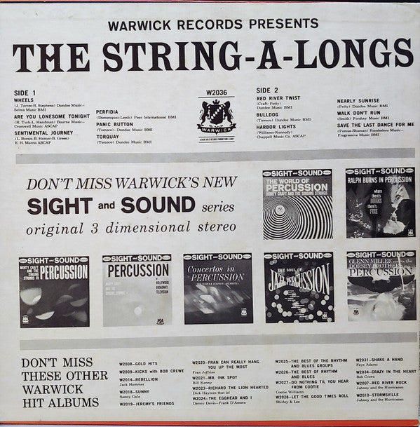 The String-A-Longs : The String-A-Longs (LP, Mono)