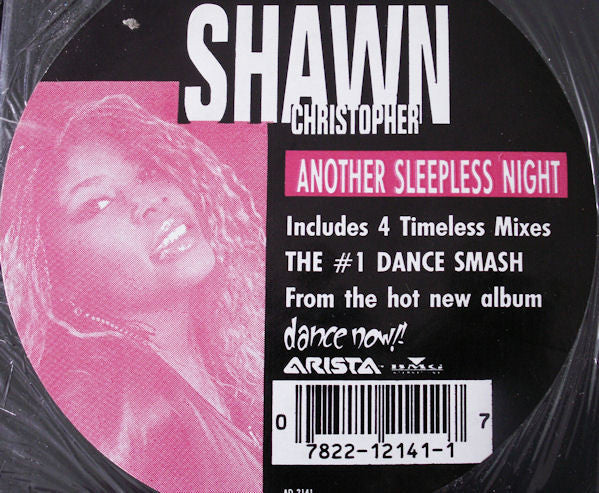 Shawn Christopher : Another Sleepless Night (12")