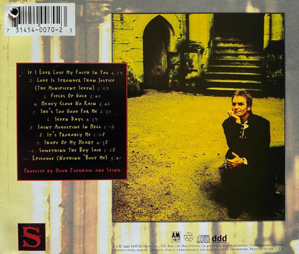Sting : Ten Summoner's Tales (CD, Album, Promo)