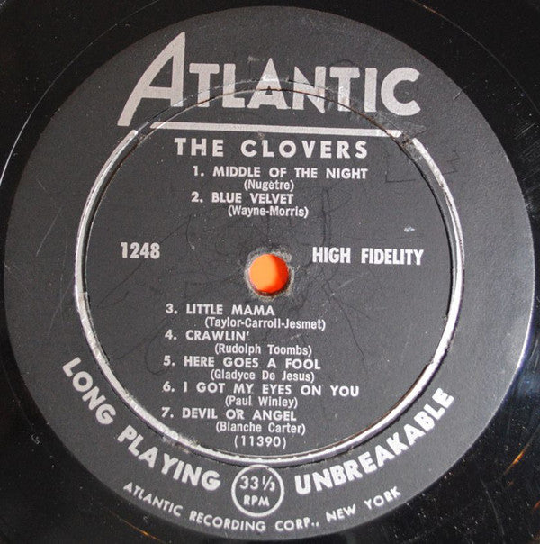The Clovers : The Clovers (LP, Mono)