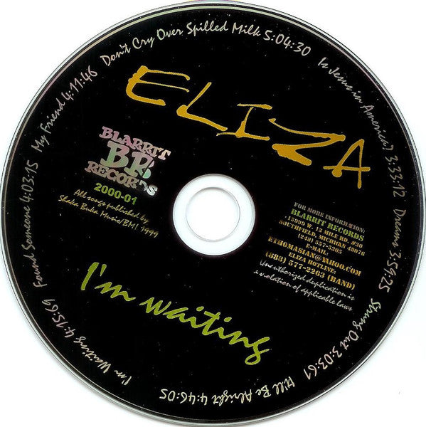Eliza* : I'm Waiting (CD, Album)