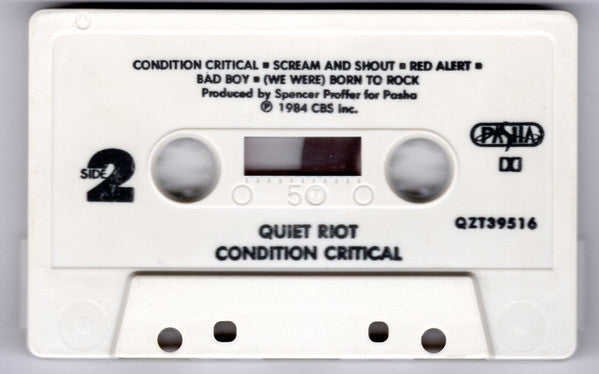 Quiet Riot : Condition Critical (Cass, Album)